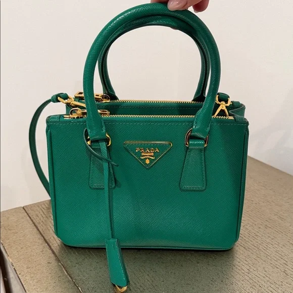 Prada Emerald Green Mini Bag - Picture 4 of 4